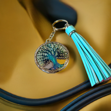 Load image into Gallery viewer, NEW Mocs N More - Tree of Life Keychain or Purse Tassel