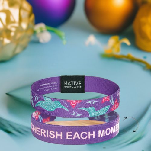 Inspirational Wristbands - Hummingbird