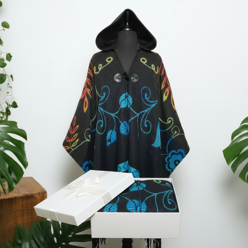 Hooded Fashion Wrap - NEW Honouring Our LIfe Givers