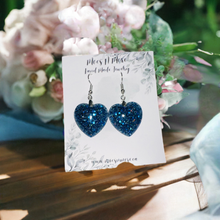 Load image into Gallery viewer, Mocs N More Earrings - Heart Dangles