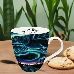 18 Oz - Signature Mugs - Sky Dance Eagle Over Sky