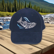 Load image into Gallery viewer, Adjustable Cap - Sacred Salmon