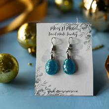 Load image into Gallery viewer, Mocs N More Earrings - Turquoise Teardrop