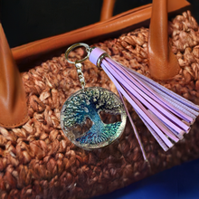 Load image into Gallery viewer, NEW Mocs N More - Tree of Life Keychain or Purse Tassel