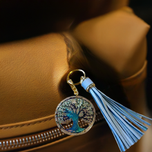 Load image into Gallery viewer, NEW Mocs N More - Tree of Life Keychain or Purse Tassel