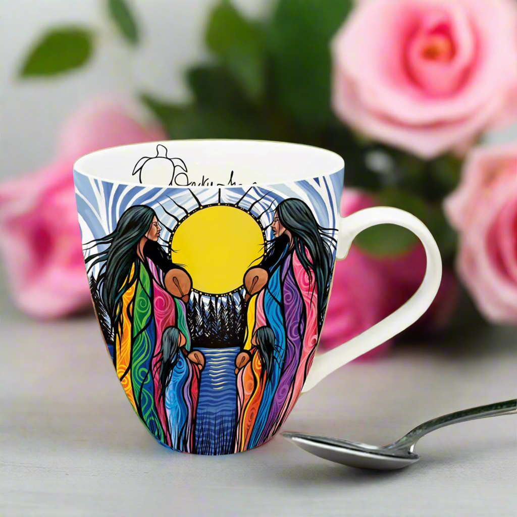 18 Oz - Signature Mugs - Mother Daughter Water Song