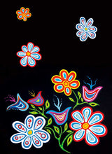Load image into Gallery viewer, Tea Towels- Indigenous Design Happy Flower