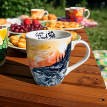 Load image into Gallery viewer, 18 Oz - Signature Mugs - New Killer Whale Sunset