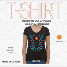Load image into Gallery viewer, Ladies T-Shirt - Honouring Our Life Givers