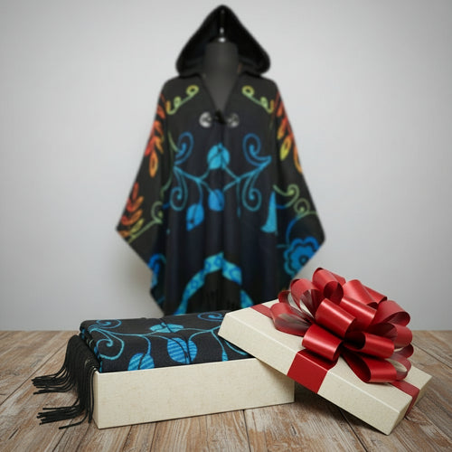 Hooded Fashion Wrap - NEW Honouring Our LIfe Givers