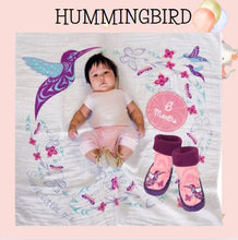 Load image into Gallery viewer, Baby Booties - Hummingbird