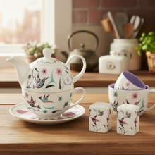 Load image into Gallery viewer, Hummingbird-themed kitchen products bundle - square