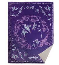 Load image into Gallery viewer, Premium Fleece Blanket - Hummingbird