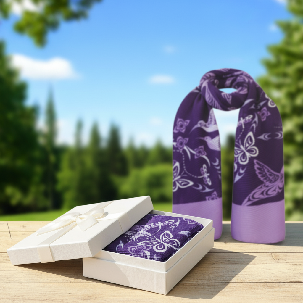 Eco Scarf - Hummingbird