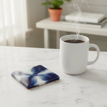 Load image into Gallery viewer, Galaxy Night Sky Art Coasters — Handmade Resin Set of 4