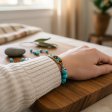 Load image into Gallery viewer, Indigenous bracelet product photography variation 1