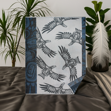 Load image into Gallery viewer, Woven Blanket - Soaring Eagles