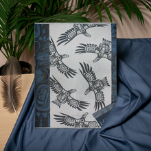 Load image into Gallery viewer, Woven Blanket - Soaring Eagles