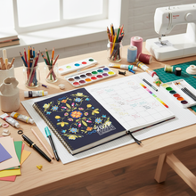 Load image into Gallery viewer, Lisa Berry planner on craft table