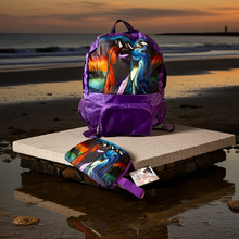 Load image into Gallery viewer, Foldable Indigenous Designed Backpacks - Three Sisters