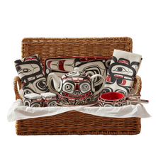 Load image into Gallery viewer, Matriarch Bear Kitchen Gift Basket – The Ultimate Indigenous Art Kitchen Set