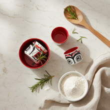 Load image into Gallery viewer, Matriarch Bear Measuring Cups - Marble Flat Lay