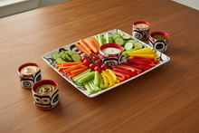 Load image into Gallery viewer, Matriarch Bear - Veggie &amp; Dip Platter