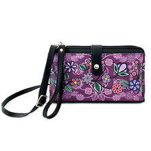 Load image into Gallery viewer, Smartphone Cross Body Bag - Ojibwe Florals