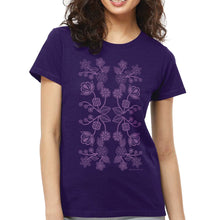 Load image into Gallery viewer, NEW Ladies T-Shirts - Ojibwe Floral