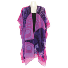 Load image into Gallery viewer, Indigenous Art Fashion Wrap - Butterflies