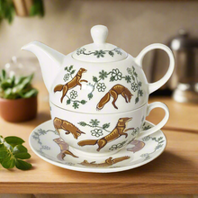 Load image into Gallery viewer, Tea for One Set - NEW Foxes