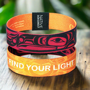 Inspirational Wristbands - Raven and Light