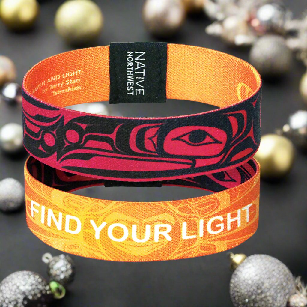 Inspirational Wristbands - Raven and Light