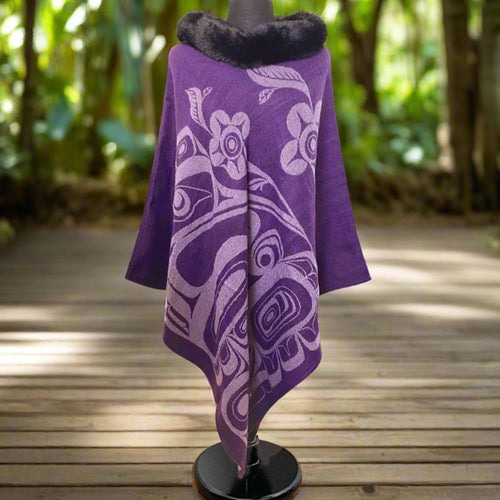 NEW Faux Fur Collar Cape - Spirit Messenger