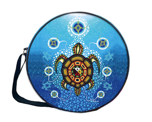 Drum Bags - Medicine Turtle 14"