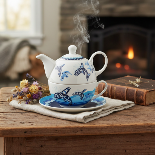 New Tea for One Sets - Indigenous Designs – Mocs n More