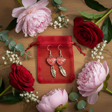 Load image into Gallery viewer, Overhead shot with floral arrangement