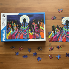 Load image into Gallery viewer, Overhead Wood Table Shot