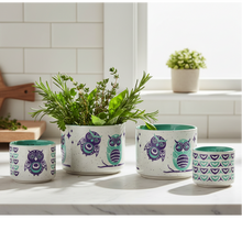 Load image into Gallery viewer, Owl Measuring Cups - Marble
