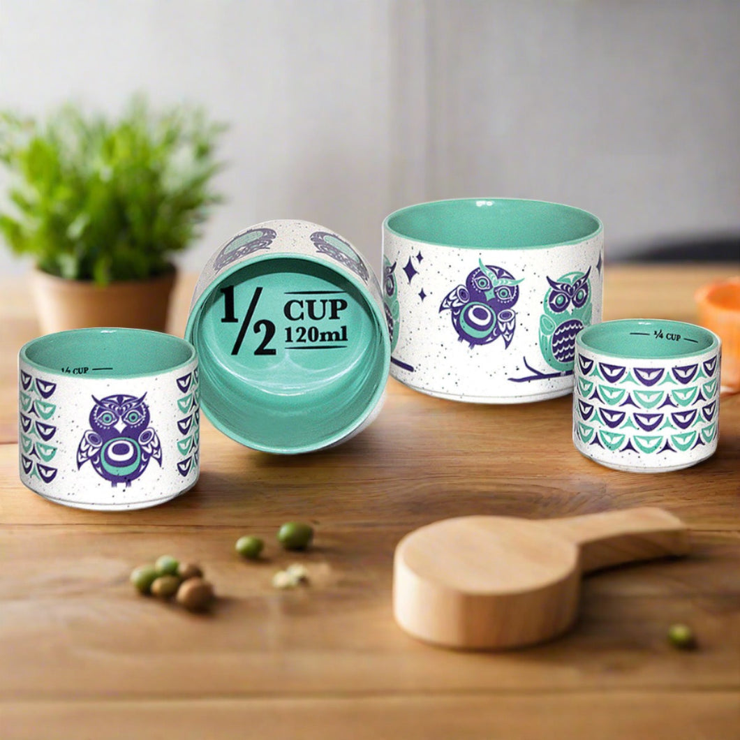 Measuring Cup Set - Owls