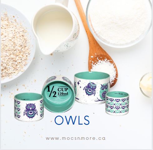 Measuring Cup Set - Owls