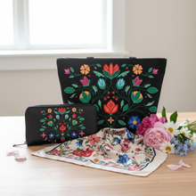 Load image into Gallery viewer, Petals of Ancestry set with scarf