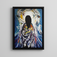 Load image into Gallery viewer, Prayers Received - Black Frame on Gray Wall