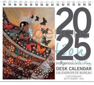 Desk - Calendar 2025 Betty Albert