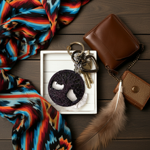 Load image into Gallery viewer, NEW Mocs N More - Tree of Life Black Keychain