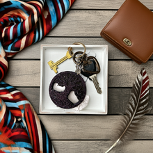 Load image into Gallery viewer, NEW Mocs N More - Tree of Life Black Keychain