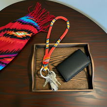 Load image into Gallery viewer, New Beaded Wrist Lanyard - Red