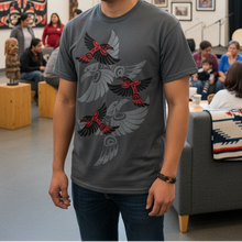 Load image into Gallery viewer, Raven T-Shirt - Indigenous Model Urban