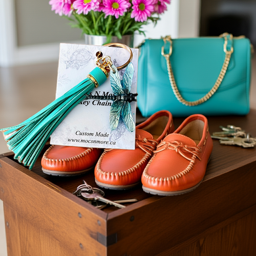 Mocs N More - Turquoise Dragonfly