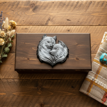 Load image into Gallery viewer, Sacred Bond Wolf Spirit Keepsake Box